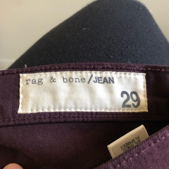 rag & bone Mulberry Jeans 29 - Picture 7 of 8